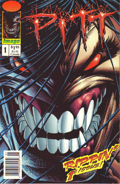 Cover for Pitt (Image, 1993 series) #1 [Newsstand]