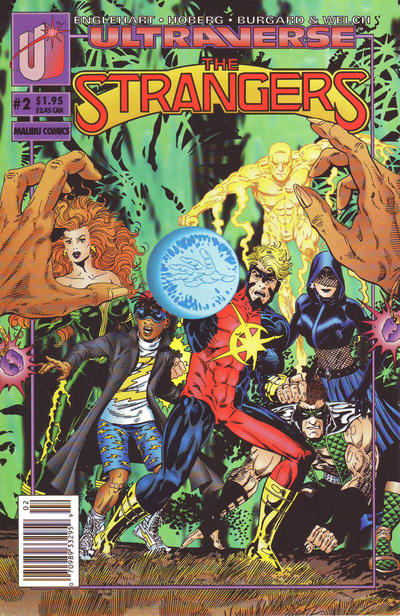 Cover for The Strangers (Malibu, 1993 series) #2 [Newsstand]
