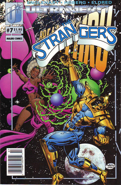 Cover for The Strangers (Malibu, 1993 series) #7 [Newsstand]