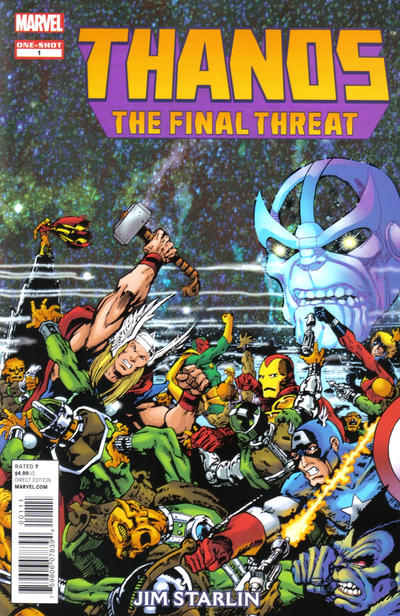 Cover for Thanos: The Final Threat (Marvel, 2012 series) #1