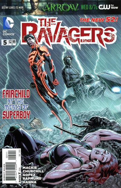 Cover for The Ravagers (DC, 2012 series) #5