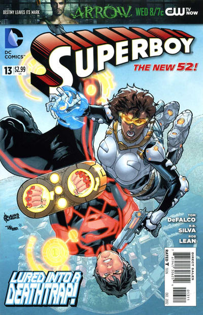 Cover for Superboy (DC, 2011 series) #13
