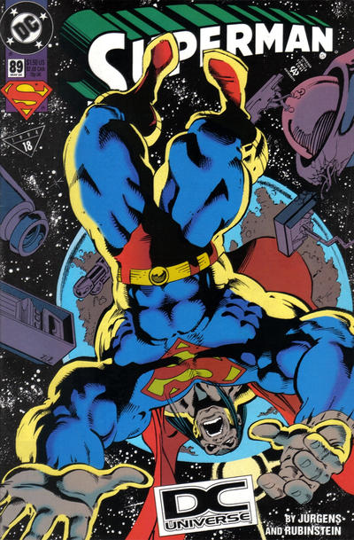 Cover for Superman (DC, 1987 series) #89 [DC Universe Corner Box]