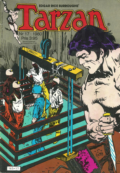 Cover for Tarzan (Atlantic Förlags AB, 1977 series) #17/1980
