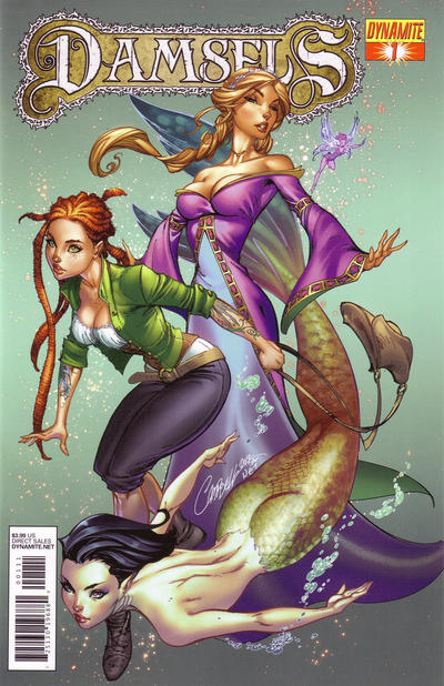 Cover for Damsels (Dynamite Entertainment, 2012 series) #1 [Cover A]