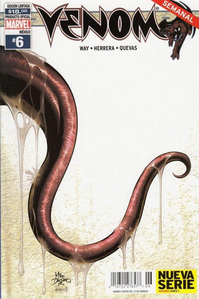 Cover for Venom (Editorial Televisa, 2006 series) #6