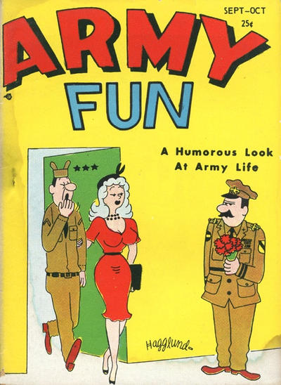 Cover for Army Fun (Prize, 1952 series) #v3#6