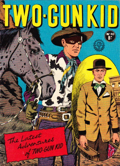 Cover for Two-Gun Kid (Horwitz, 1954 series) #40