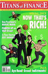 Cover for Titans of Finance: True Tales of Money & Business (Alternative Comics, 2001 series) 