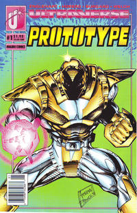 Cover Thumbnail for Prototype (Malibu, 1993 series) #1 [Newsstand]