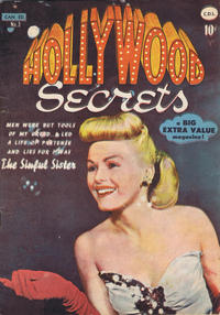Cover Thumbnail for Hollywood Secrets (Bell Features, 1950 series) #3