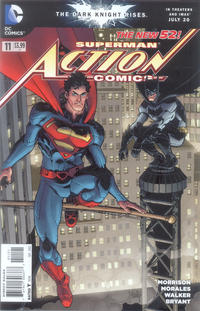 Cover Thumbnail for Action Comics (DC, 2011 series) #11 [Cully Hamner Cover]