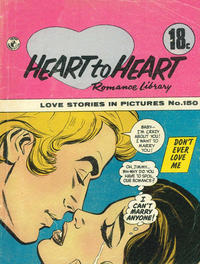 Cover Thumbnail for Heart to Heart Romance Library (K. G. Murray, 1958 series) #150