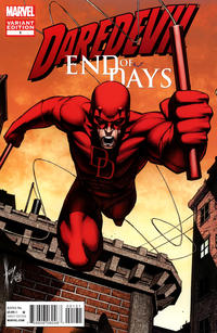 Cover for Daredevil: End of Days (Marvel, 2012 series) #1 [Variant Cover by Dale Keown]