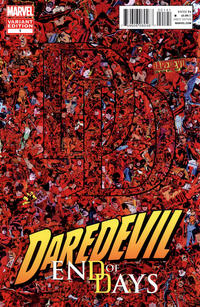 Cover for Daredevil: End of Days (Marvel, 2012 series) #1 [Mr. Garcin]