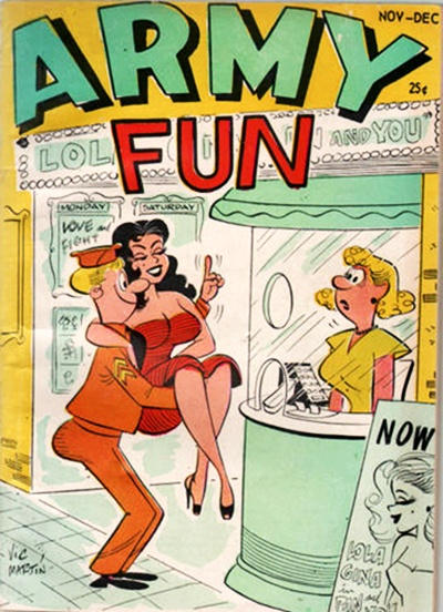 Cover for Army Fun (Prize, 1952 series) #v4#1