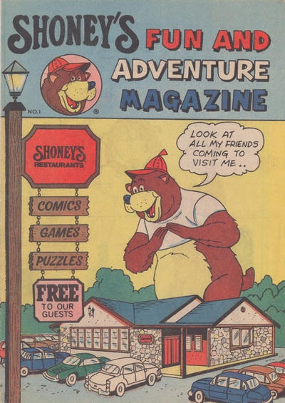 Cover for Shoney's Fun and Adventure Magazine (Paragon Products, 1983 series) #1