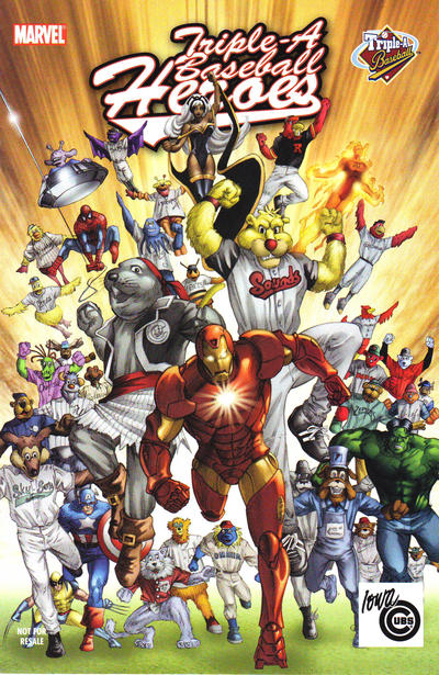 Cover for Custom: Triple A Baseball Heroes (Marvel, 2007 series) #1