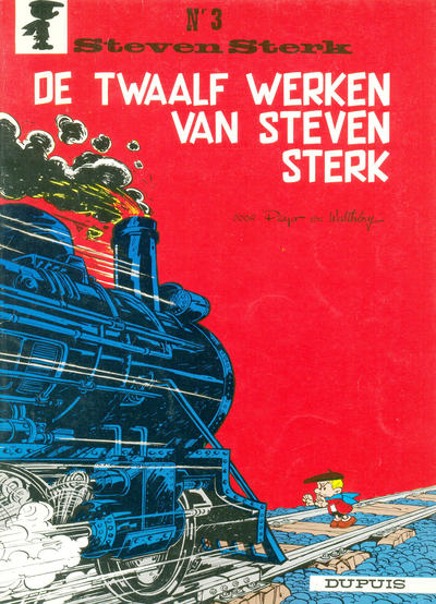 Cover for Steven Sterk (Dupuis, 1962 series) #3 - De twaalf werken van Steven Sterk