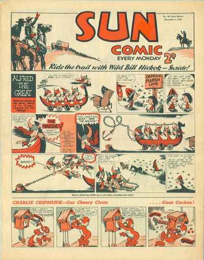 Cover for Sun Comic (Amalgamated Press, 1949 series) #96