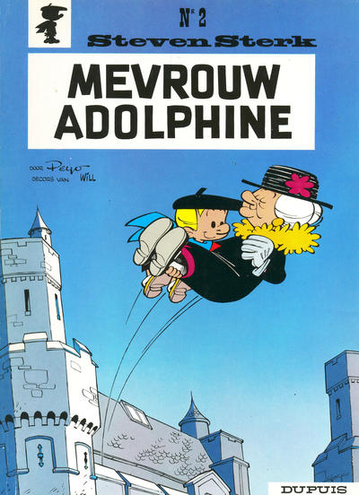 Cover for Steven Sterk (Dupuis, 1962 series) #2 - Mevrouw Adolphine