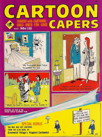 Cover for Cartoon Capers (Marvel, 1966 series) #v3#4