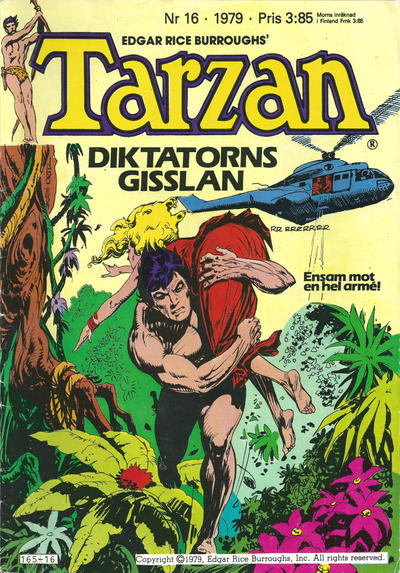 Cover for Tarzan (Atlantic Förlags AB, 1977 series) #16/1979