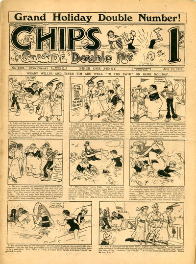 Cover for Illustrated Chips (Amalgamated Press, 1890 series) #1300