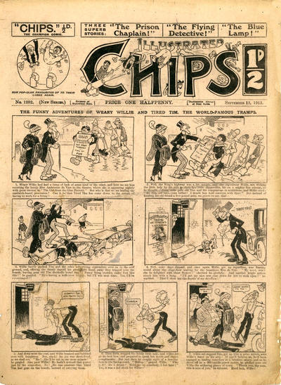 Cover for Illustrated Chips (Amalgamated Press, 1890 series) #1202