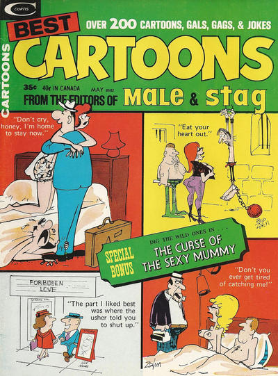 Cover for Best Cartoons from the Editors of Male & Stag (Marvel, 1970 series) #v3#3