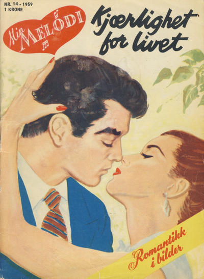 Cover for Min Melodi (Serieforlaget / Se-Bladene / Stabenfeldt, 1957 series) #14/1959