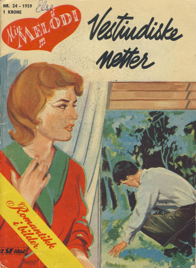 Cover for Min Melodi (Serieforlaget / Se-Bladene / Stabenfeldt, 1957 series) #24/1959