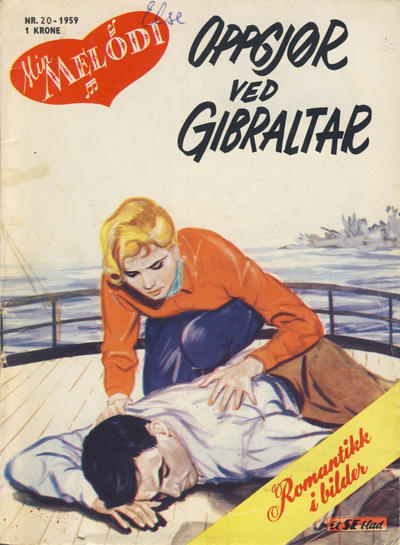 Cover for Min Melodi (Serieforlaget / Se-Bladene / Stabenfeldt, 1957 series) #20/1959