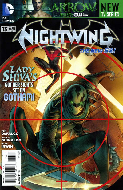 Cover for Nightwing (DC, 2011 series) #13