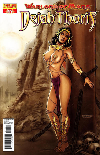 Cover for Warlord of Mars: Dejah Thoris (Dynamite Entertainment, 2011 series) #17 [Cover A - Fabiano Neves Cover]