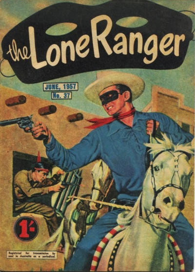 Cover for The Lone Ranger (Consolidated Press, 1954 series) #37