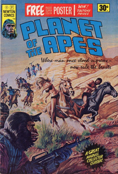 Cover for Planet of the Apes (Newton Comics, 1975 series) #7