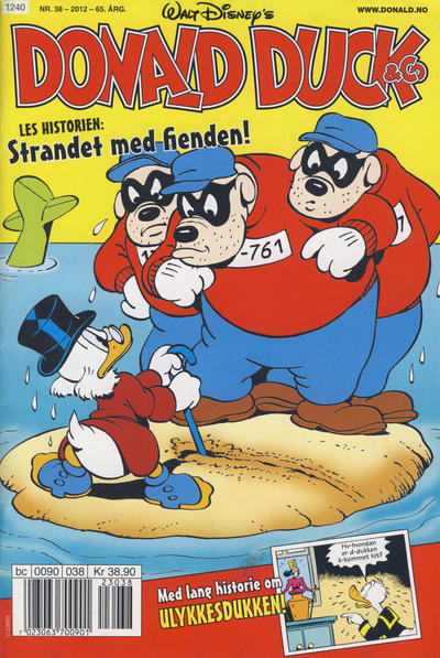 Cover for Donald Duck & Co (Hjemmet / Egmont, 1948 series) #38/2012