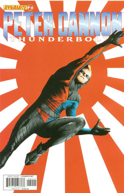Cover for Peter Cannon: Thunderbolt (Dynamite Entertainment, 2012 series) #2 [Cover B - Jae Lee]