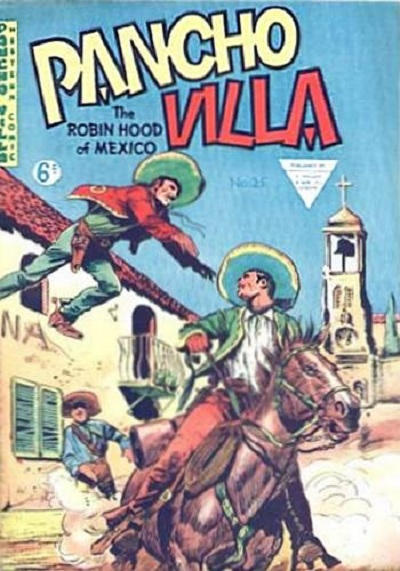 Cover for Pancho Villa Western Comic (L. Miller & Son, 1954 series) #25