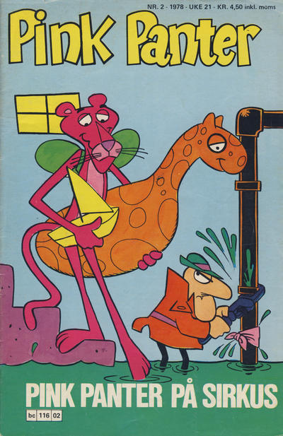 Cover for Pink Panter (Semic, 1977 series) #2/1978