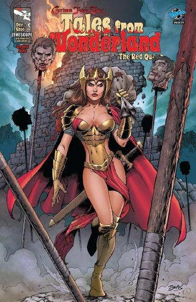 Cover for Tales from Wonderland: The Red Queen (Zenescope Entertainment, 2009 series) [2009 Wizard World Philly Exclusive - Rich Bonk]