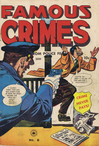 Cover for Famous Crimes (Superior, 1949 series) #8