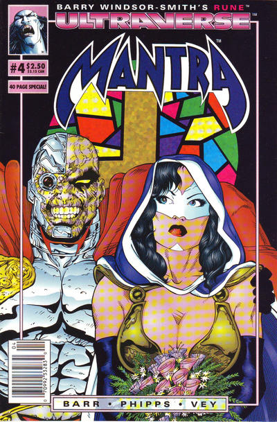 Cover for Mantra (Malibu, 1993 series) #4 [Newsstand]
