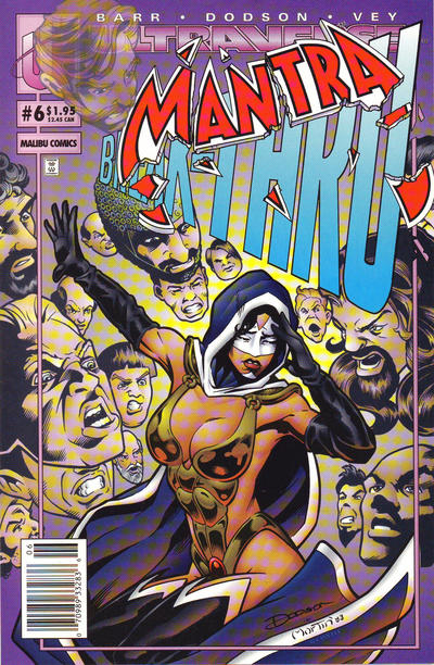 Cover for Mantra (Malibu, 1993 series) #6 [Newsstand]