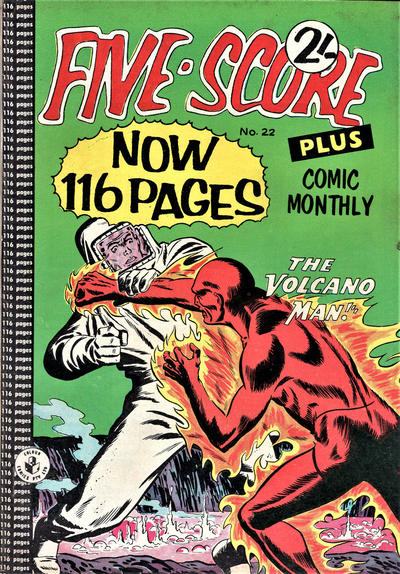 Cover for Five-Score Plus Comic Monthly (K. G. Murray, 1960 series) #22