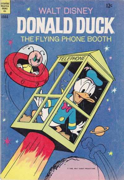 Cover for Walt Disney's Donald Duck (W. G. Publications; Wogan Publications, 1954 series) #144