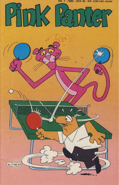 Cover for Pink Panter (Semic, 1977 series) #7/1980