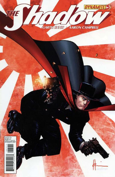 Cover for The Shadow (Dynamite Entertainment, 2012 series) #5 [Cover B - Howard Chaykin]
