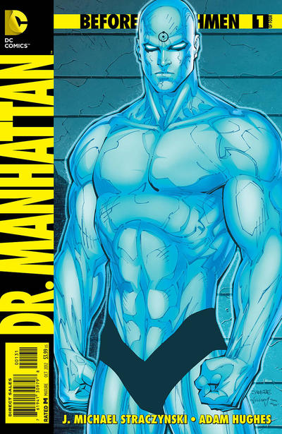 Cover for Before Watchmen: Dr. Manhattan (DC, 2012 series) #1 [Jim Lee / Scott Williams Cover]